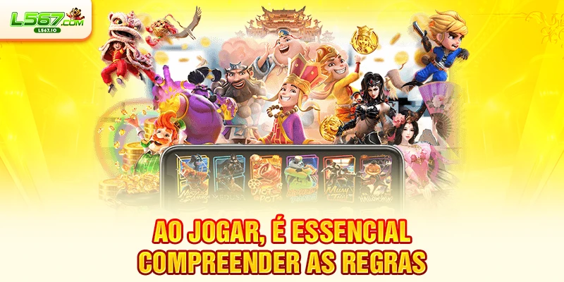 Ao jogar, é essencial compreender as regras